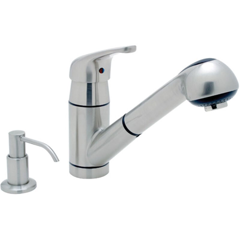 Ambassador Marine Pacifica PullOut Galley Kitchen Faucet with Soap